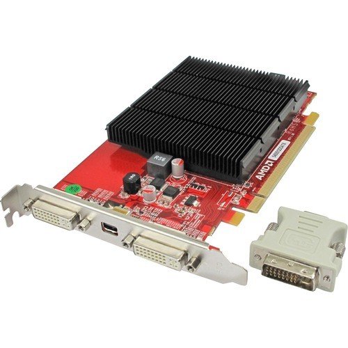  VisionTek - Radeon HD 5450 Graphic Card - 650 MHz Core - 512 MB DDR3 SDRAM - PCI Express 2.1 x16 - Red