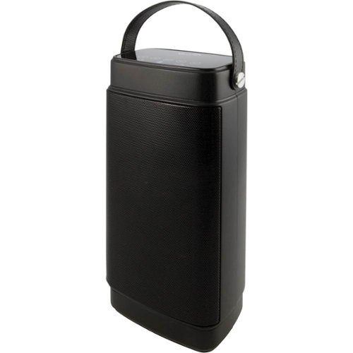 iLive - Portable Bluetooth Speaker System (2-Pack) - Black-Front_Standard 