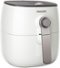 Philips - Viva Collection 2.75 qt. TurboStar™ Analog Air Fryer - White/gray-Front_Standard