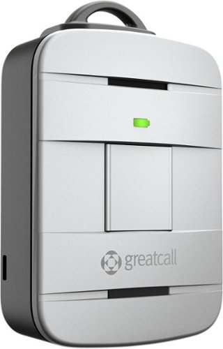 Lively® - Lively Mobile One-Piece Water-Resistant Medical Alert Device - Silver-Angle_Standard 