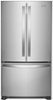 Whirlpool - 25.2 Cu. Ft. French Door Refrigerator with Internal Water Dispenser - Stainless Steel-Front_Standard