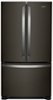 Whirlpool - 25.2 Cu. Ft. French Door Refrigerator with Internal Water Dispenser - Black Stainless Steel-Front_Standard