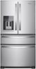 Whirlpool - 24.5 Cu. Ft. 4-Door French Door Refrigerator - Stainless steel-Front_Standard 