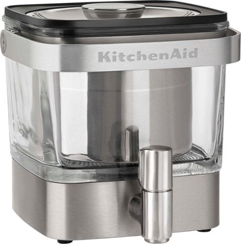  KitchenAid - 28 oz Cold Brew Coffee Maker - KCM4212 - Brushed Stainless Steel
