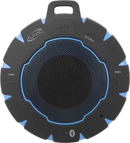  iLive - ISBW157 Portable Bluetooth Speaker - Blue