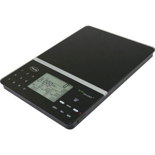 American Weigh Scales NUTRI-BALANCE 2 Digital Kitchen Scale - Black WORLDWIDE DELIVERY
