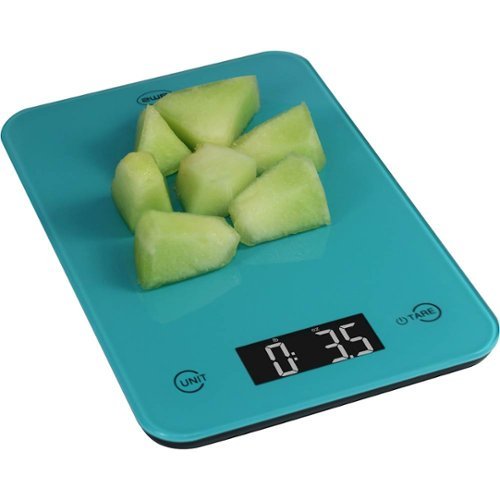 American Weigh Scales ONYX Digital Kitchen Scale - Turquoise WORLDWIDE DELIVERY