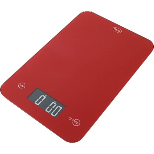 American Weigh Scales - ONYX Digital Kitchen Scale - Red-Angle_Standard 