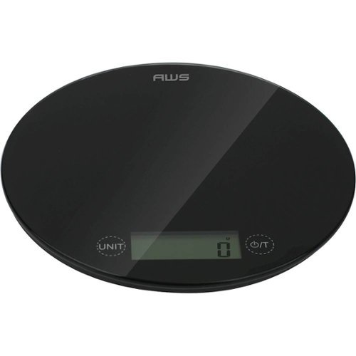  American Weigh Scales - PEPPER Digital Kitchen Scale - Black