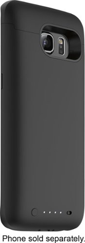  mophie - Juice Pack External Battery Case for Samsung Galaxy S6 edge Cell Phones - Black