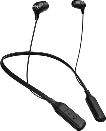  JVC - HA FX39BT Marshmallow Wireless In-Ear Headphones - Black