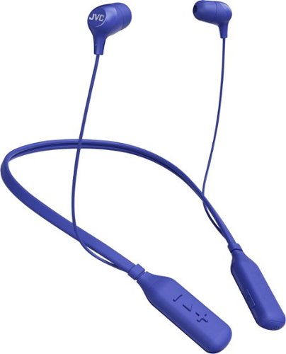  JVC - HA FX39BT Marshmallow Wireless In-Ear Headphones - Blue