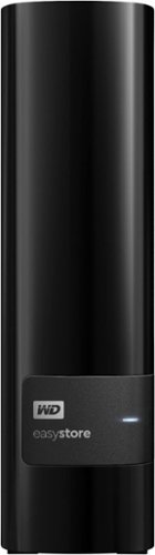  WD - easystore 4TB External USB 3.0 Hard Drive - Black
