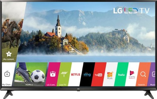 LG - 65&quot; Class - LED - UJ6300 Series - 2160p - Smart - 4K UHD TV with HDR