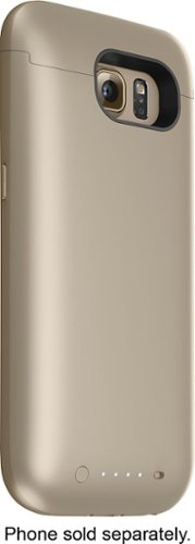  mophie - Juice Pack External Battery Case for Samsung Galaxy S 6 Cell Phones - Gold