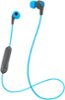 JLab - JBuds Pro Signature Wireless Earbud Headphones - Gray/Blue-Front_Standard