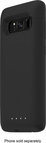  mophie - Juice Pack External Battery Case for Samsung Galaxy S8 - Black