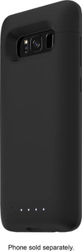  mophie - Juice Pack External Battery Case for Samsung Galaxy S8+ - Black