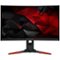 Acer - Predator Z271 27" LED Curved FHD GSync Monitor - Black/Red-Front_Standard