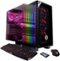 CyberPowerPC - BattleBox Ultimate Desktop - AMD Ryzen 7 - 32GB Memory - NVIDIA GeForce GTX 1080 Ti - 480GB SSD + 3TB Hard Drive - black-Front_Standard