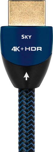  AudioQuest - Sky 12' 4K Ultra HD HDMI Cable - Black/blue