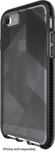  Tech21 - Evo Check Urban Edition Case for Apple® iPhone® 8 - Black/Smokey
