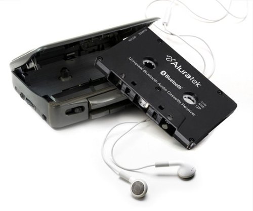 Aluratek Bluetooth Audio Cassette Adapter - Black SHOP ONLINE