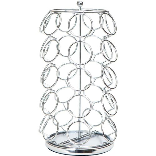  Mind Reader - Spinner 35 K-Cup Coffee Pods Carousel Storage - Silver