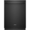 Whirlpool - 24" Built-In Dishwasher - Black-Front_Standard