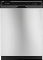 Amana - 24" Built-In Dishwasher - Stainless steel - Front_Standard