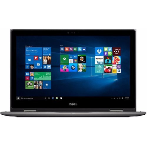 Dell - Inspiron 2-in-1 15.6" Touch-Screen Laptop - Intel Core i3 - 4GB Memory - 500GB Hard Drive - Theoretical Gray-Front_Standard 