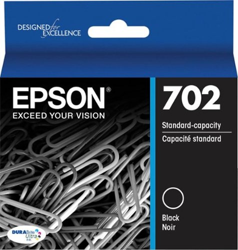 Epson - 702 Standard Capacity Ink Cartridge - Black