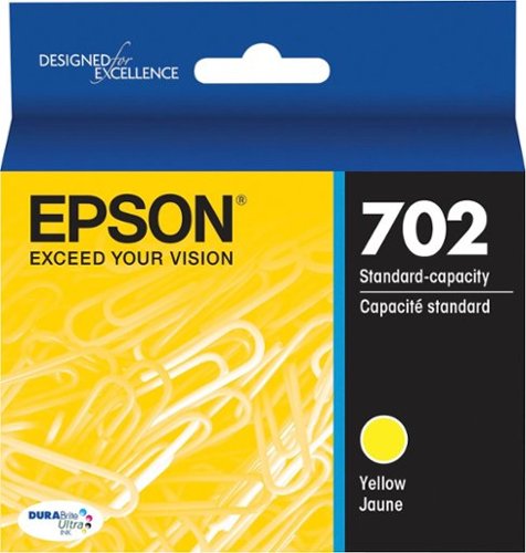 Epson - 702 Standard Capacity Ink Cartridg - Yellow