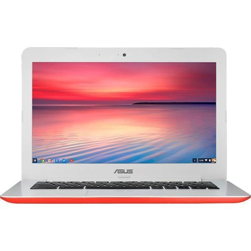  ASUS - C300SA 13.3&quot; Chromebook - Intel Celeron - 4GB Memory - 16GB eMMC Flash Memory - Red