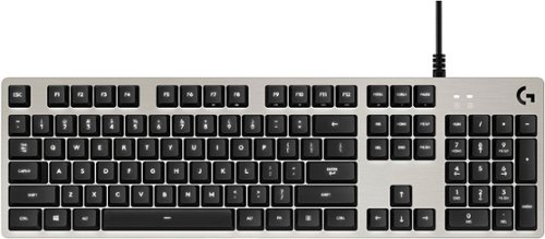 Logitech - G413 Full-size Wired Mechanical Romer-G Switch Tactile Gaming  Keyboard with Backlighting - Silver