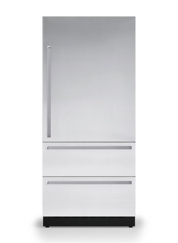 36" W. BTM Door Panel for Viking Veil FDBMIC7360R Right Hinge Ref./Frz. Models - Stainless Steel