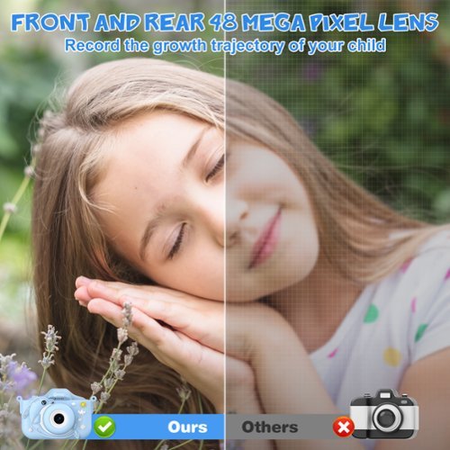 Contixo KC3 Kids Camera, 1080P Video Camera, Selfie Camera for Boys Girls, Kids Digital Camerawith Puzzle Games - Blue WHERE TO BUY