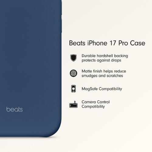 Beats iPhone 17 Pro Case with MagSafe and Camera Control - Bedrock Blue WORLDWIDE DELIVERY