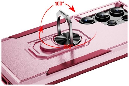 SaharaCase ArmorPro Kickstand Case for Samsung Galaxy S24 Ultra - Wild Pink WHERE TO BUY