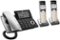 AT&T - 2 Handset Corded/Cordless Answering System with Smart Call Blocker - Silver/Black-Angle_Standard 