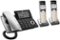 AT&T - 2 Handset Corded/Cordless Answering System with Smart Call Blocker - Silver/Black-Angle_Standard