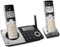 AT&T - CL83207 DECT 6.0 Expandable Cordless Phone System with Digital Answering System and Smart Call Blocker - Silver/Black-Angle_Standard 