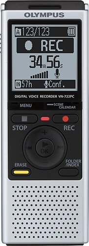  Olympus - VN-Series PC Digital Voice Recorder - Silver