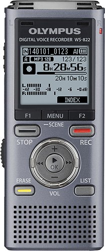  Olympus - WS-Series Digital Voice Recorder - Gray