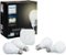 Philips - Hue A19 LED Starter Kit - White-Front_Standard