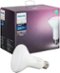 Philips - Hue White and Color Ambiance BR30 Wi-Fi Smart LED Floodlight Bulb - Multicolor-Front_Standard
