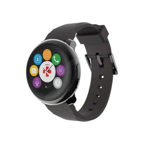  MyKronoz - ZeRound Smartwatch 45mm - Black
