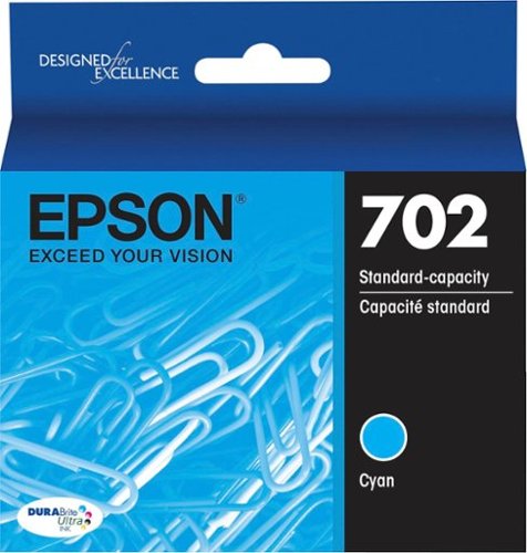 Epson - 702 Ink Cartridge - Cyan