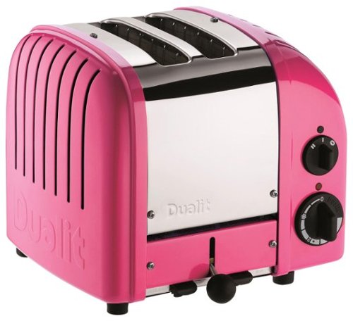 Dualit - NewGen 2-Slice Wide-Slot Toaster - Chilly Pink-Angle_Standard 
