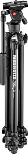 Manfrotto 290 Tripod with Fluid Video Head - Black WHERE TO BUY